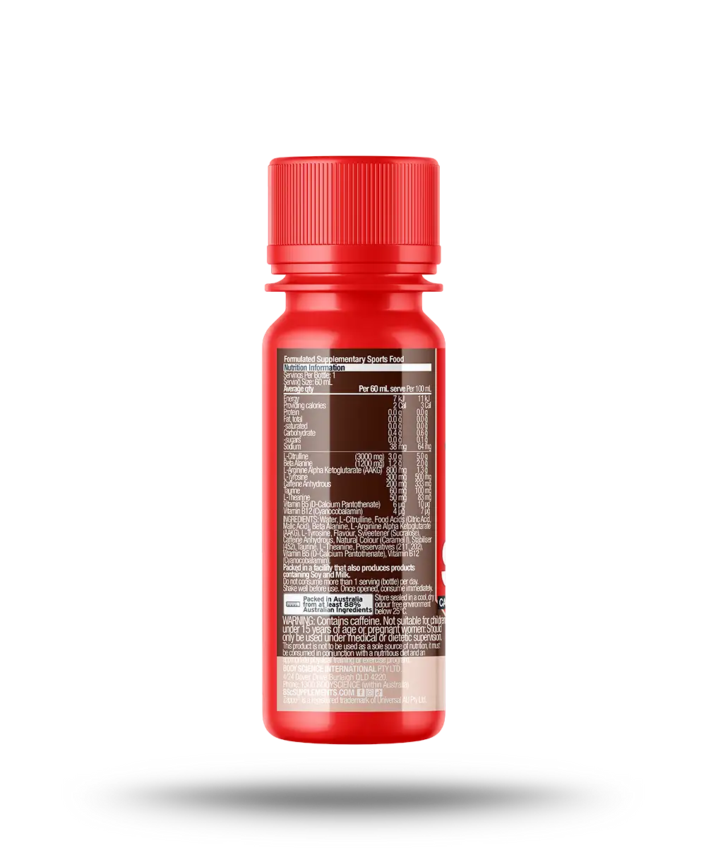 BSc Pre-Workout Shot Zappo - Image 5
