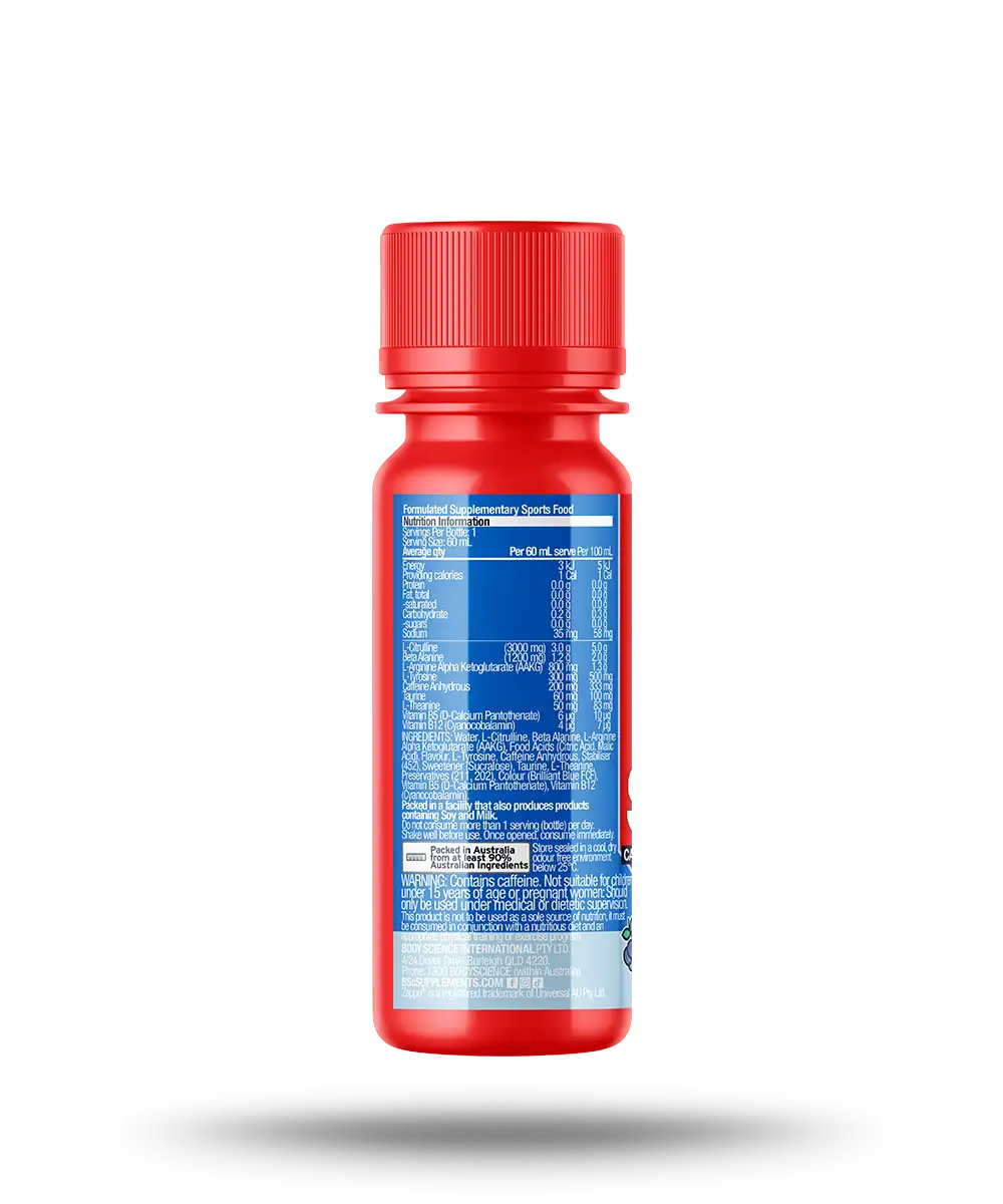 BSc Pre-Workout Shot Zappo - Image 6