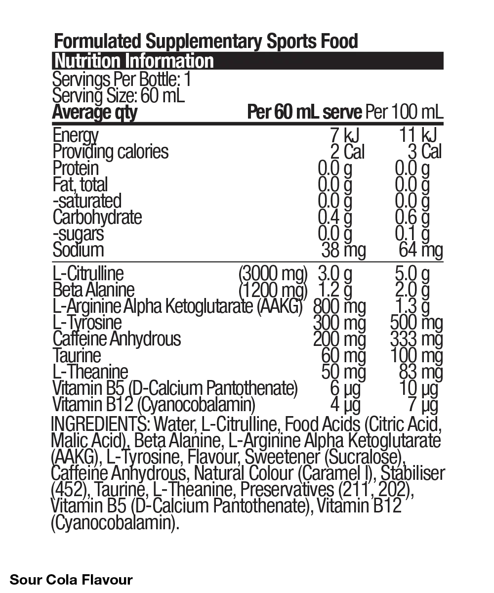 BSc Pre-Workout Shot Zappo - Image 8
